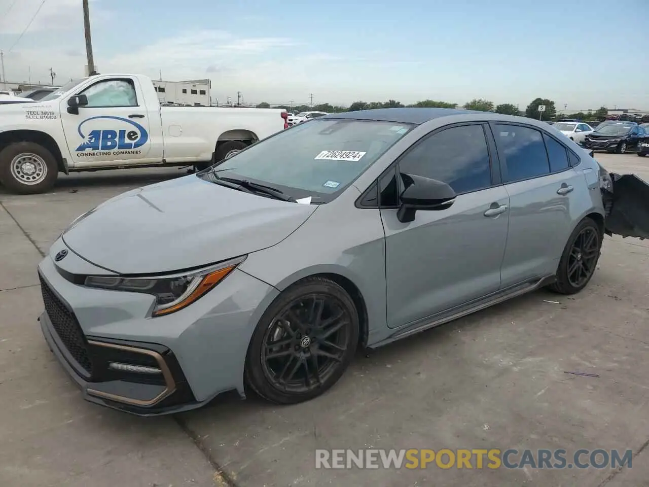 1 Фотография поврежденного автомобиля 5YFS4MCE5MP073081 TOYOTA COROLLA 2021