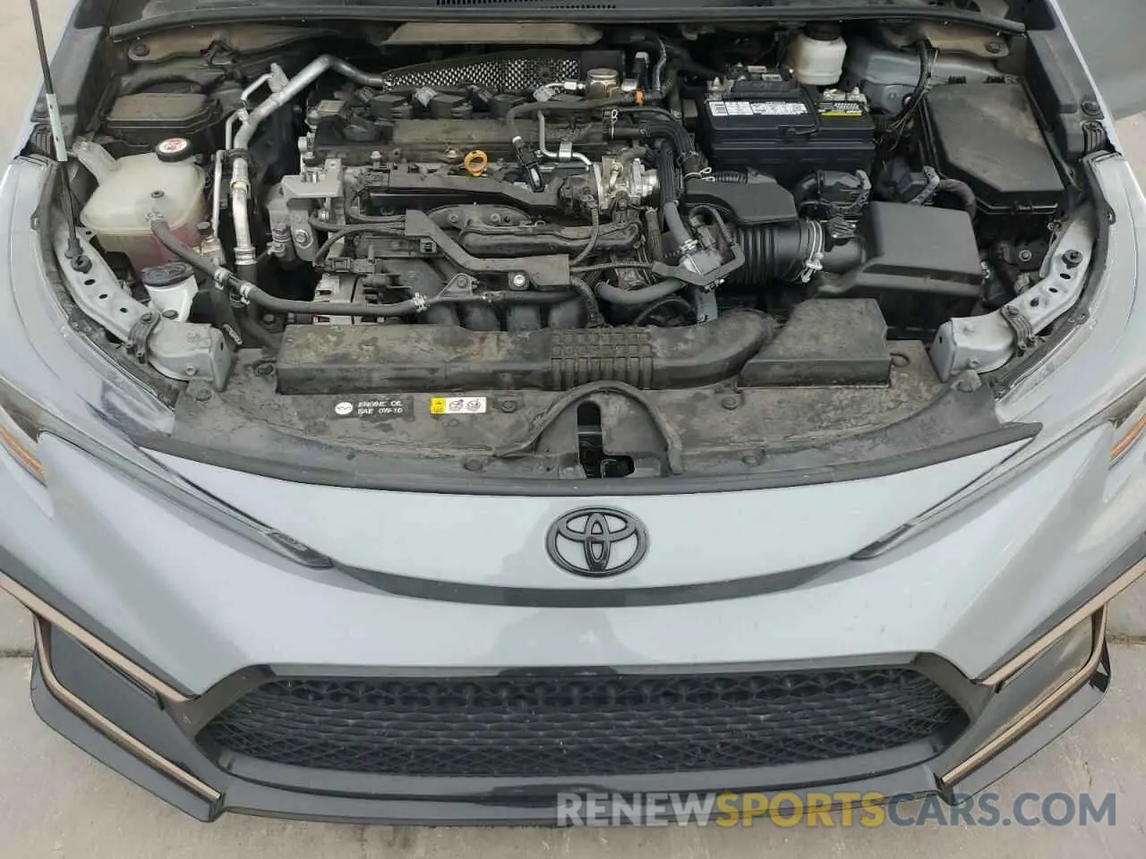 11 Фотография поврежденного автомобиля 5YFS4MCE5MP073081 TOYOTA COROLLA 2021