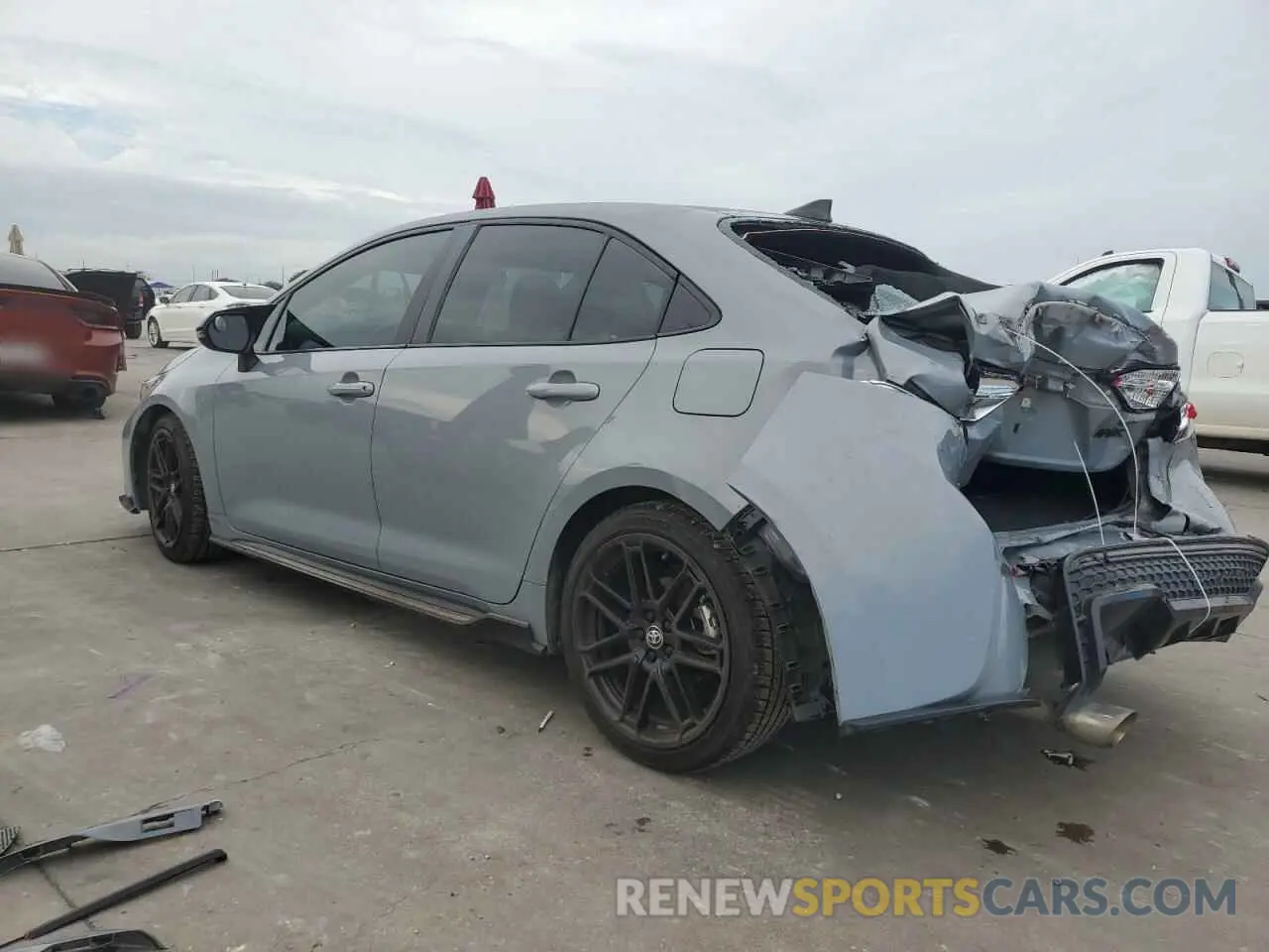 2 Фотография поврежденного автомобиля 5YFS4MCE5MP073081 TOYOTA COROLLA 2021