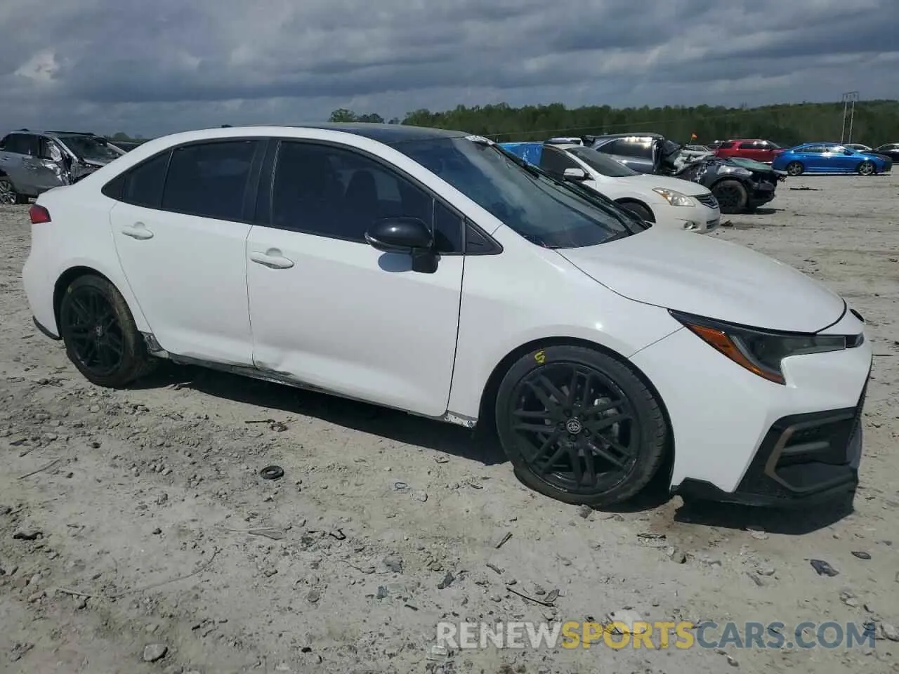 4 Фотография поврежденного автомобиля 5YFS4MCE5MP080192 TOYOTA COROLLA 2021