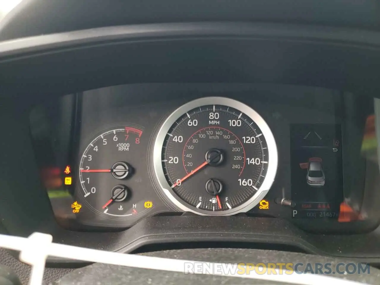 9 Фотография поврежденного автомобиля 5YFS4MCE5MP082184 TOYOTA COROLLA 2021