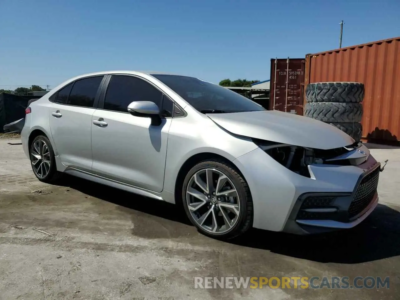 4 Photograph of a damaged car 5YFS4MCE5MP088924 TOYOTA COROLLA 2021