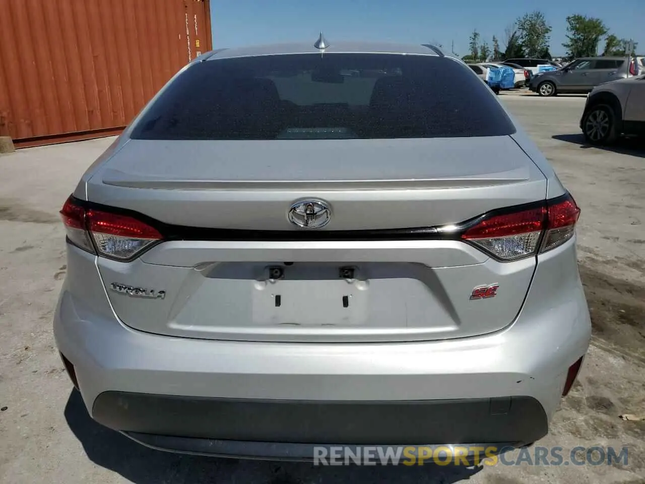 6 Photograph of a damaged car 5YFS4MCE5MP088924 TOYOTA COROLLA 2021