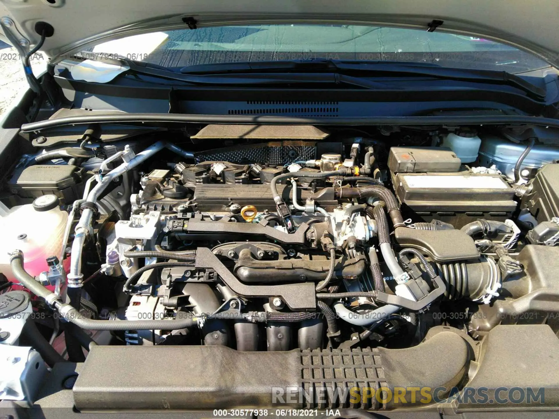 10 Фотография поврежденного автомобиля 5YFS4MCE6MP065149 TOYOTA COROLLA 2021
