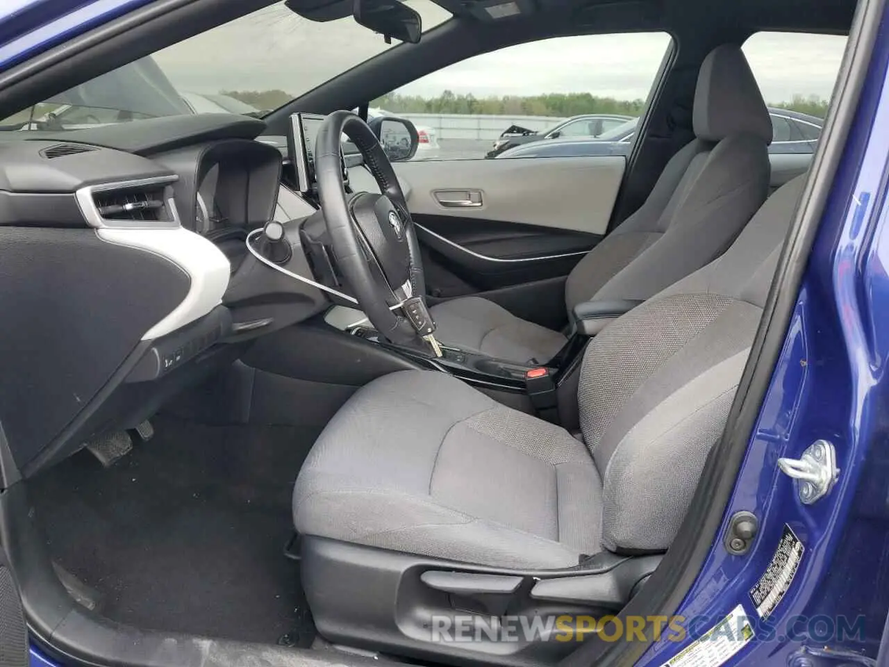 7 Photograph of a damaged car 5YFS4MCE6MP067872 TOYOTA COROLLA 2021