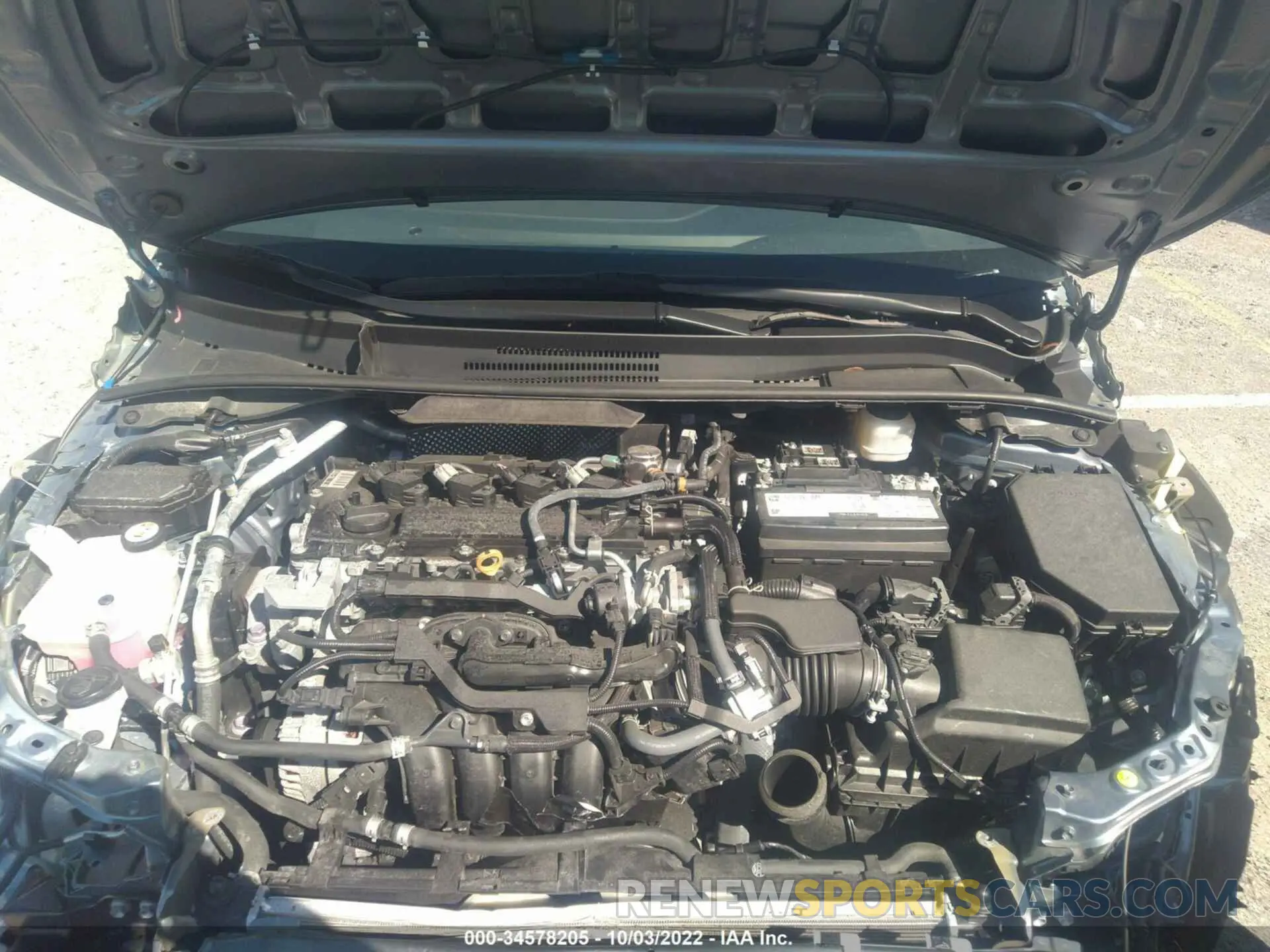 10 Фотография поврежденного автомобиля 5YFS4MCE6MP092982 TOYOTA COROLLA 2021