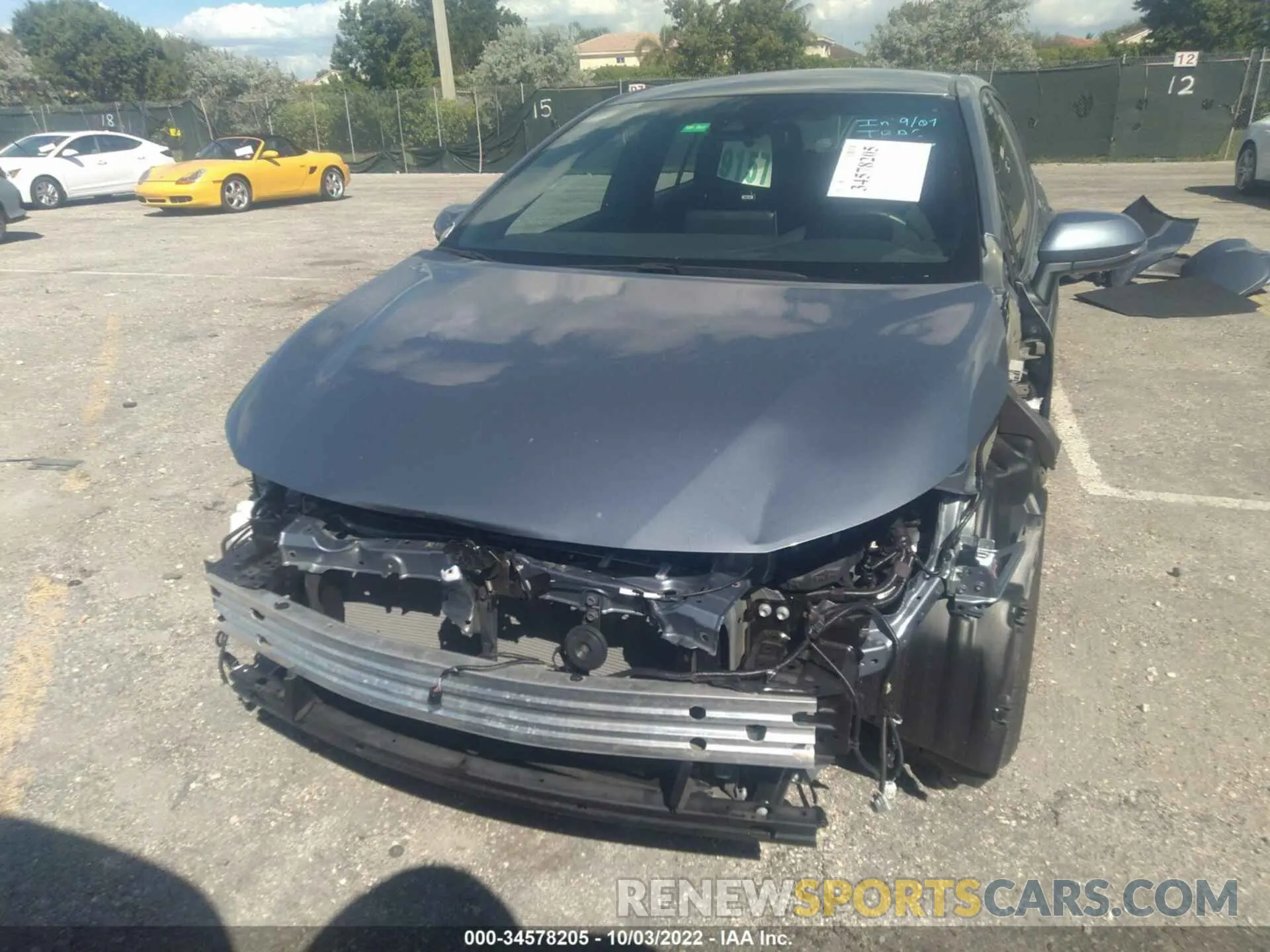 6 Фотография поврежденного автомобиля 5YFS4MCE6MP092982 TOYOTA COROLLA 2021