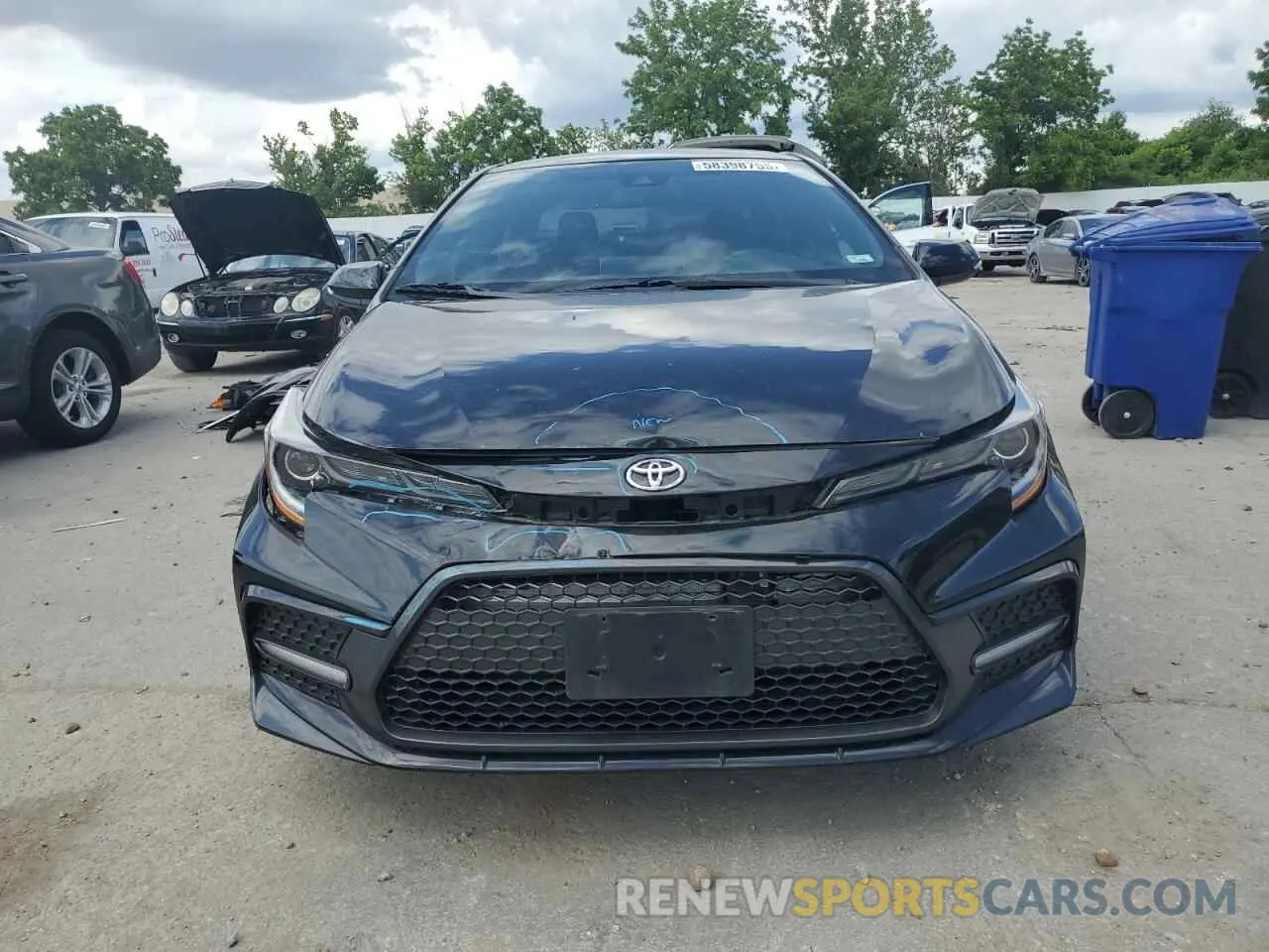 5 Фотография поврежденного автомобиля 5YFS4MCE6MP096935 TOYOTA COROLLA 2021