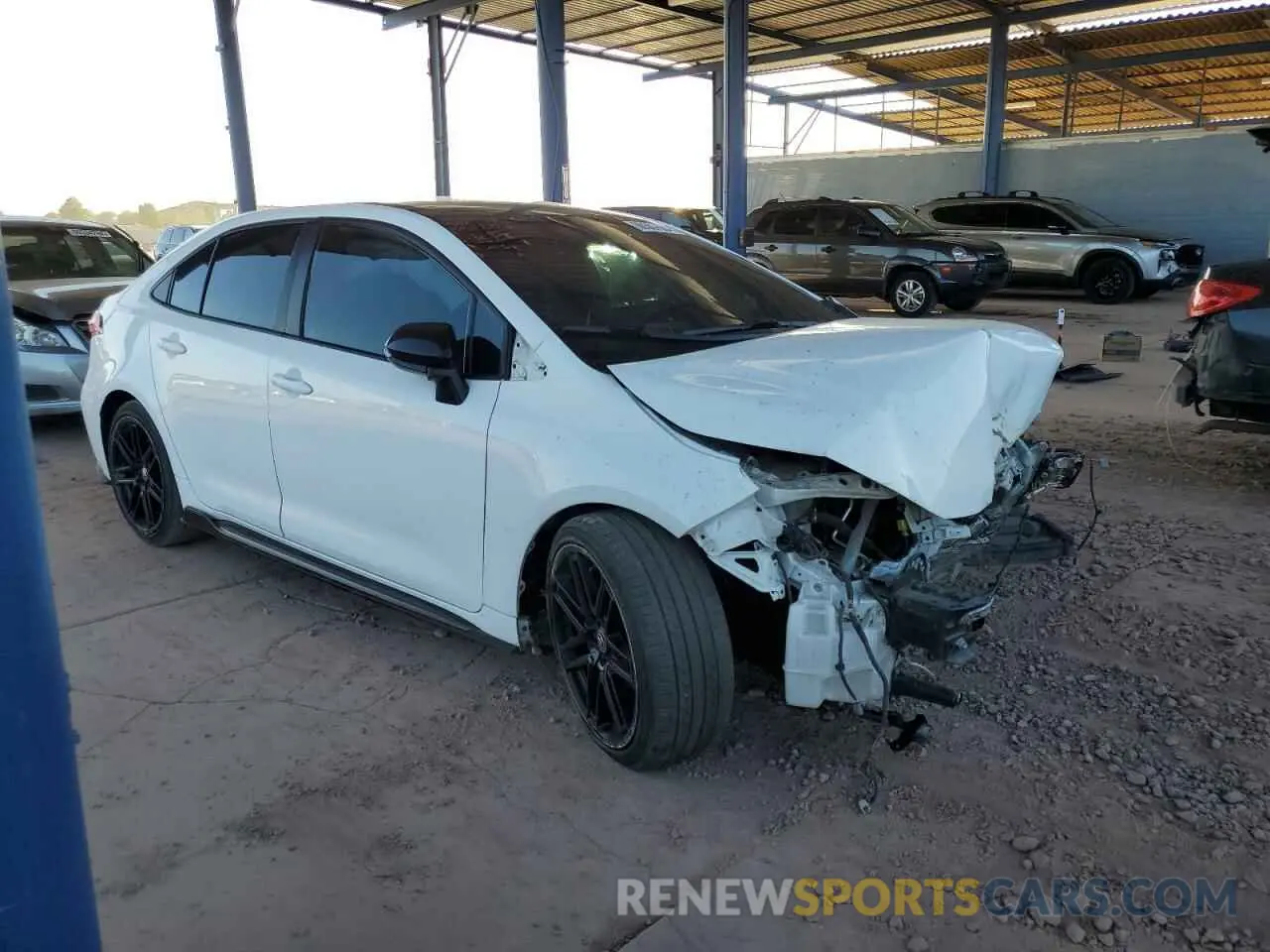 4 Фотография поврежденного автомобиля 5YFS4MCE6MP097602 TOYOTA COROLLA 2021