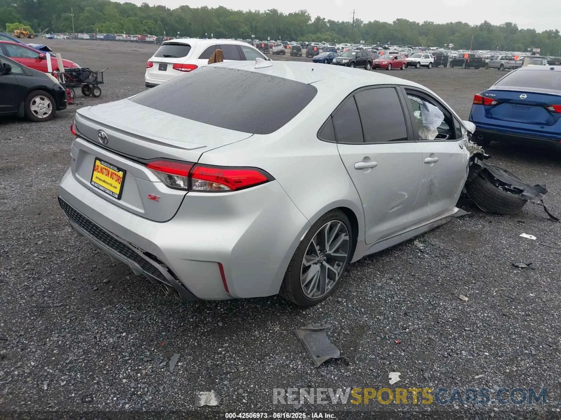 4 Фотография поврежденного автомобиля 5YFS4MCE7MP064561 TOYOTA COROLLA 2021