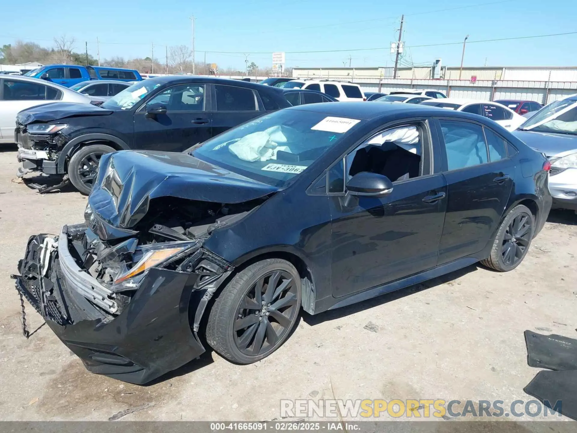 2 Photograph of a damaged car 5YFS4MCE7MP064608 TOYOTA COROLLA 2021