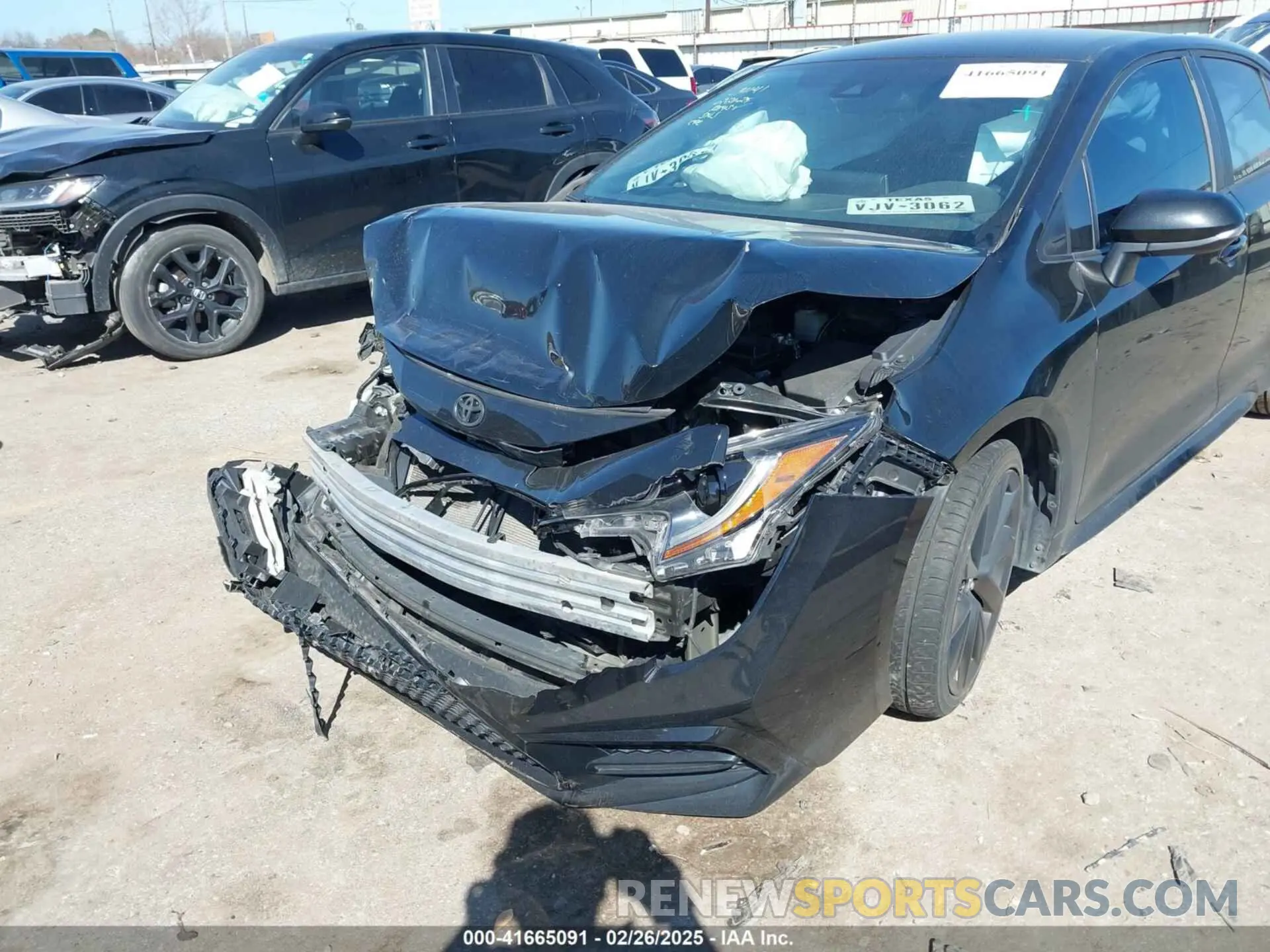 6 Photograph of a damaged car 5YFS4MCE7MP064608 TOYOTA COROLLA 2021