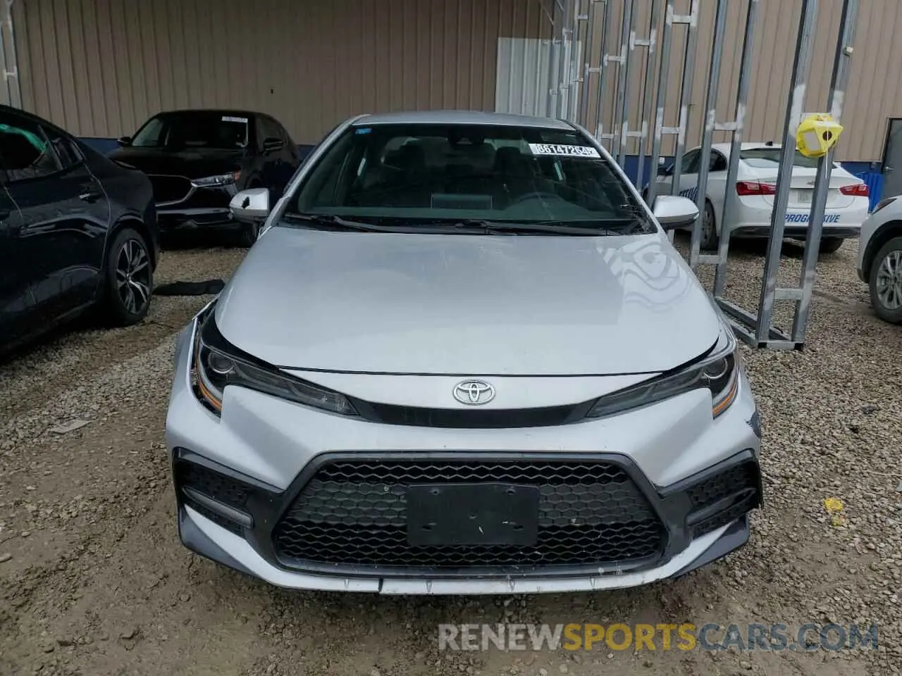 5 Фотография поврежденного автомобиля 5YFS4MCE7MP065113 TOYOTA COROLLA 2021