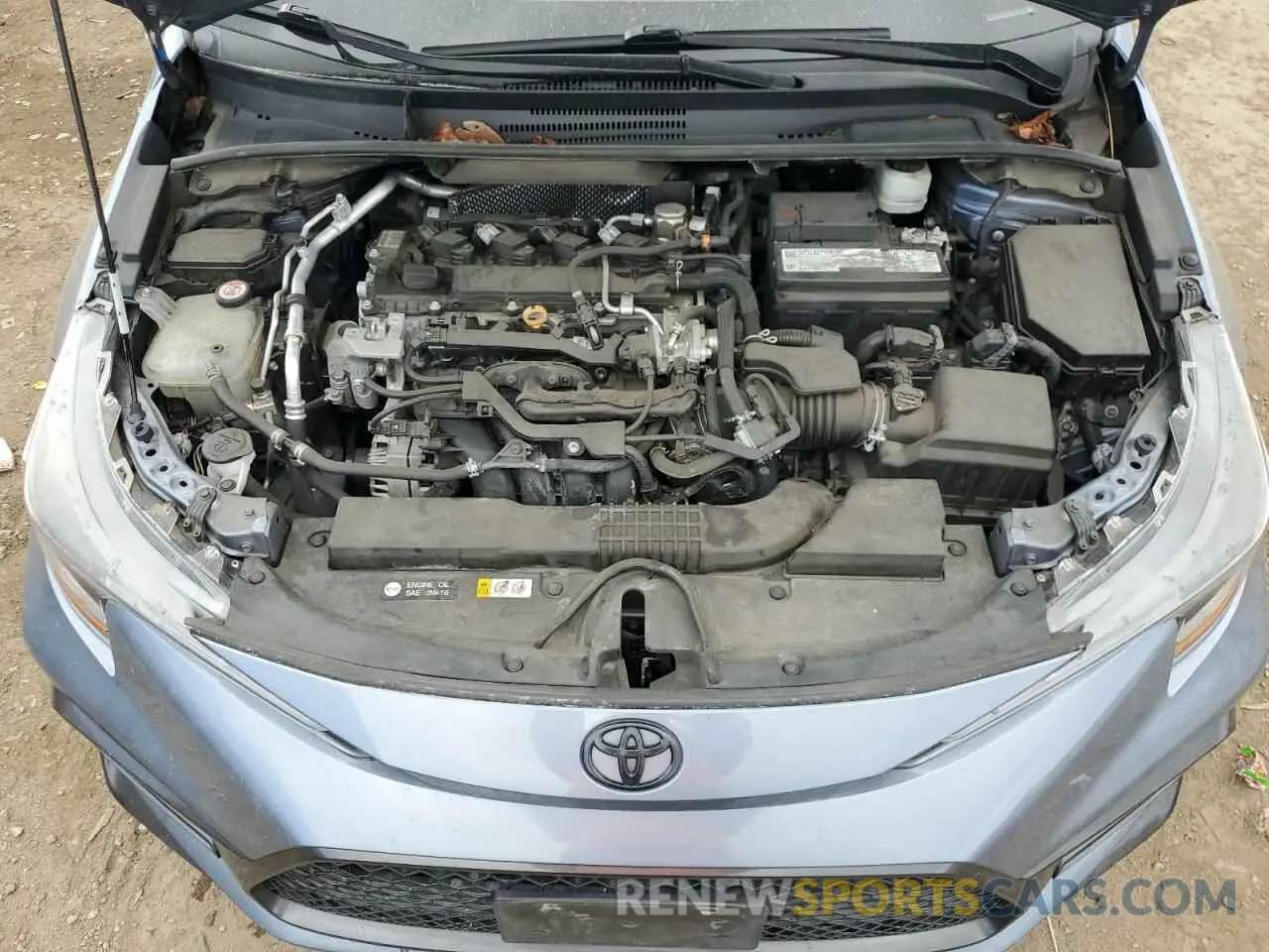 11 Photograph of a damaged car 5YFS4MCE7MP067735 TOYOTA COROLLA 2021