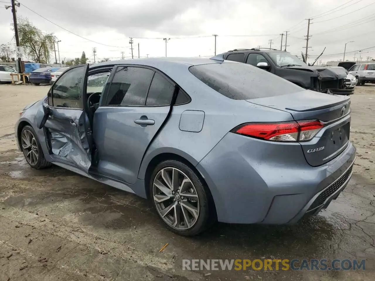 2 Photograph of a damaged car 5YFS4MCE7MP068092 TOYOTA COROLLA 2021