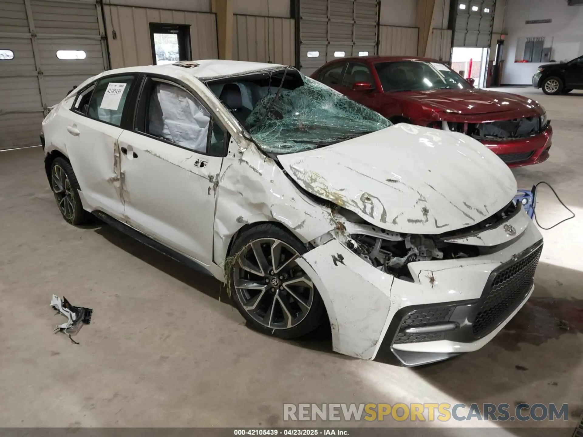 1 Фотография поврежденного автомобиля 5YFS4MCE7MP072773 TOYOTA COROLLA 2021