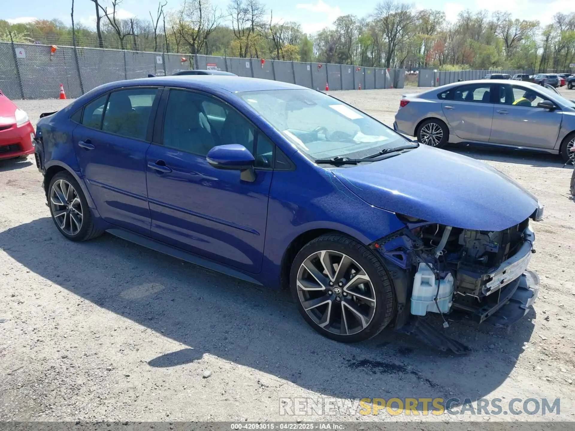 1 Photograph of a damaged car 5YFS4MCE7MP073230 TOYOTA COROLLA 2021