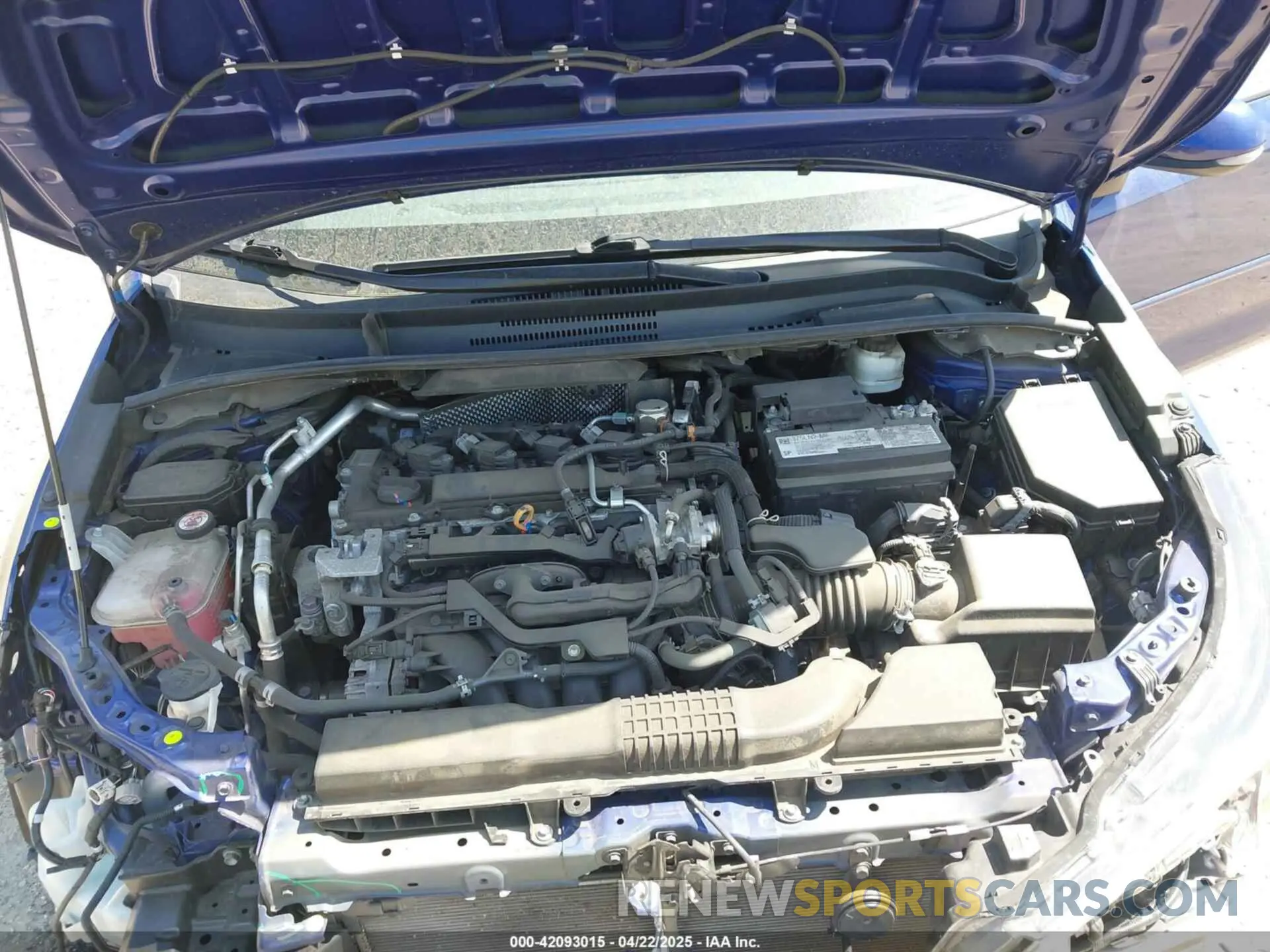 10 Photograph of a damaged car 5YFS4MCE7MP073230 TOYOTA COROLLA 2021
