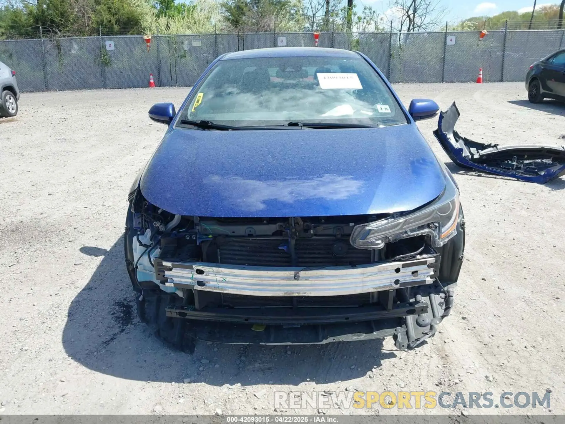 13 Photograph of a damaged car 5YFS4MCE7MP073230 TOYOTA COROLLA 2021
