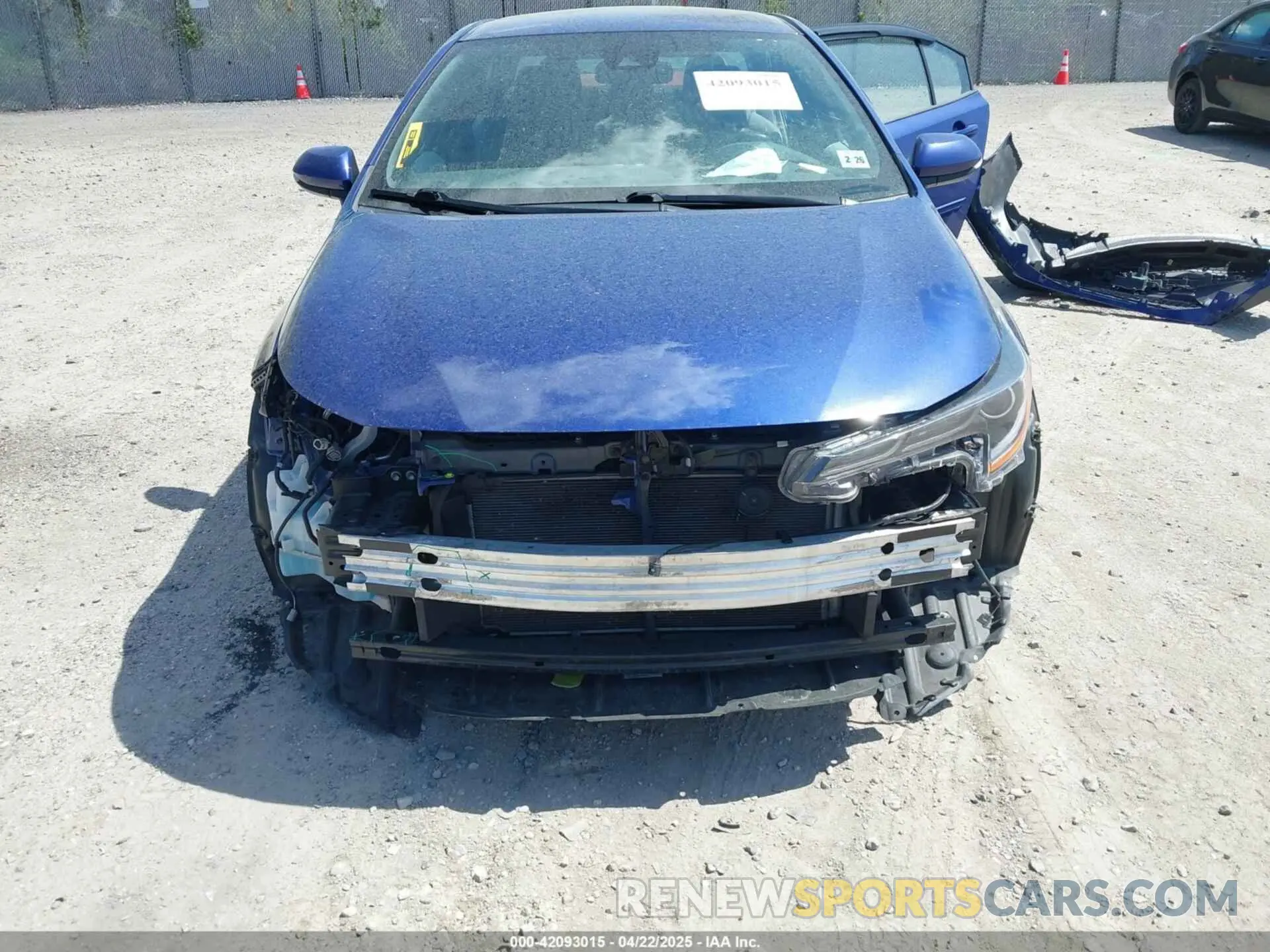 6 Photograph of a damaged car 5YFS4MCE7MP073230 TOYOTA COROLLA 2021