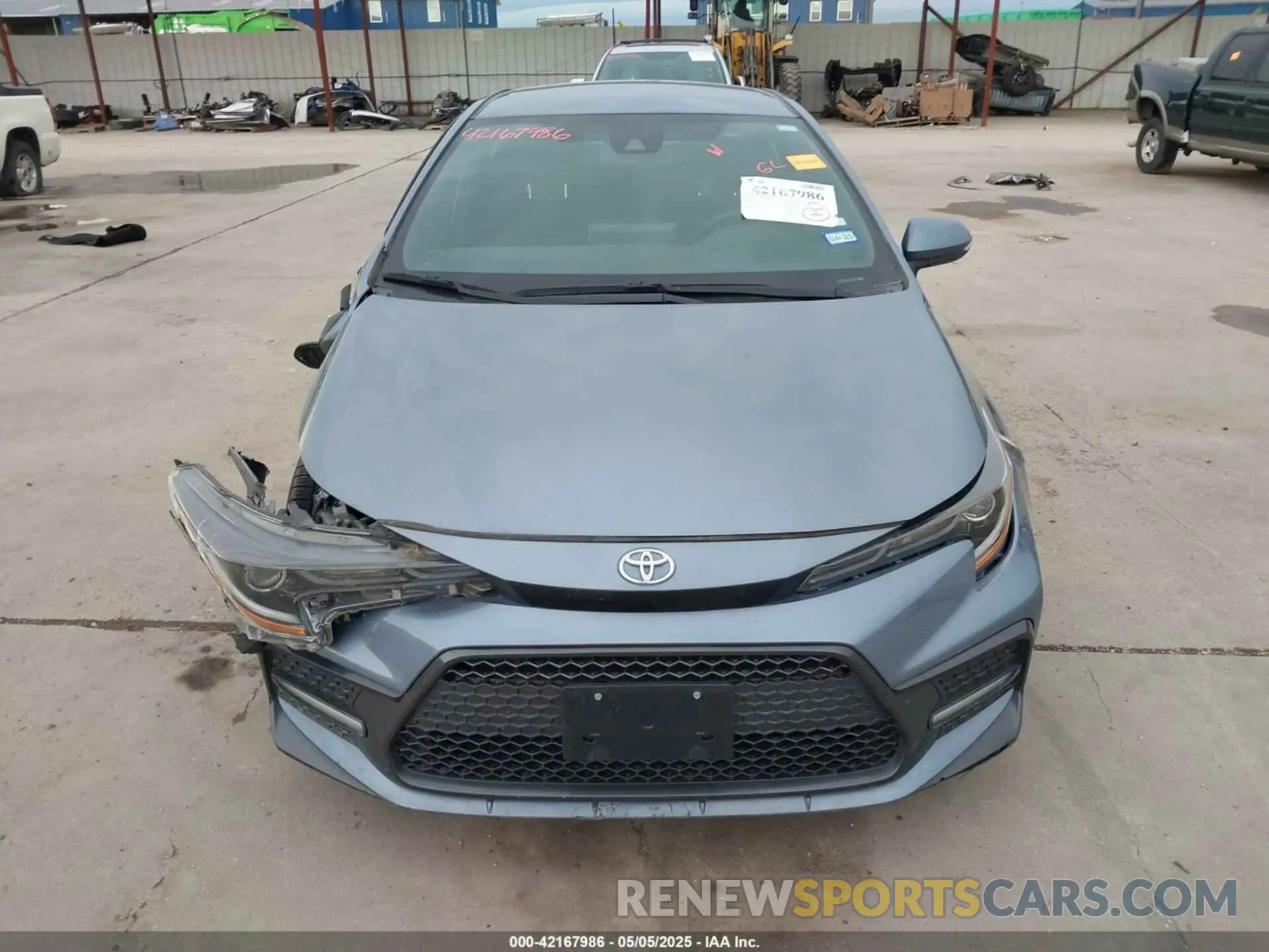 12 Фотография поврежденного автомобиля 5YFS4MCE7MP084258 TOYOTA COROLLA 2021