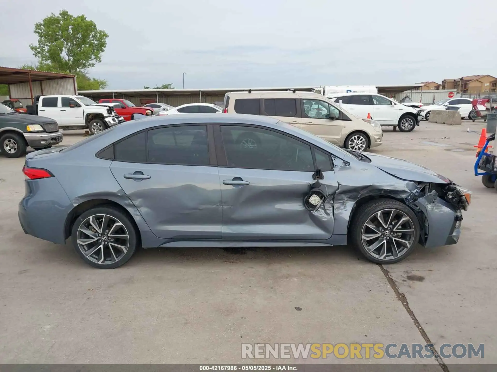 13 Фотография поврежденного автомобиля 5YFS4MCE7MP084258 TOYOTA COROLLA 2021