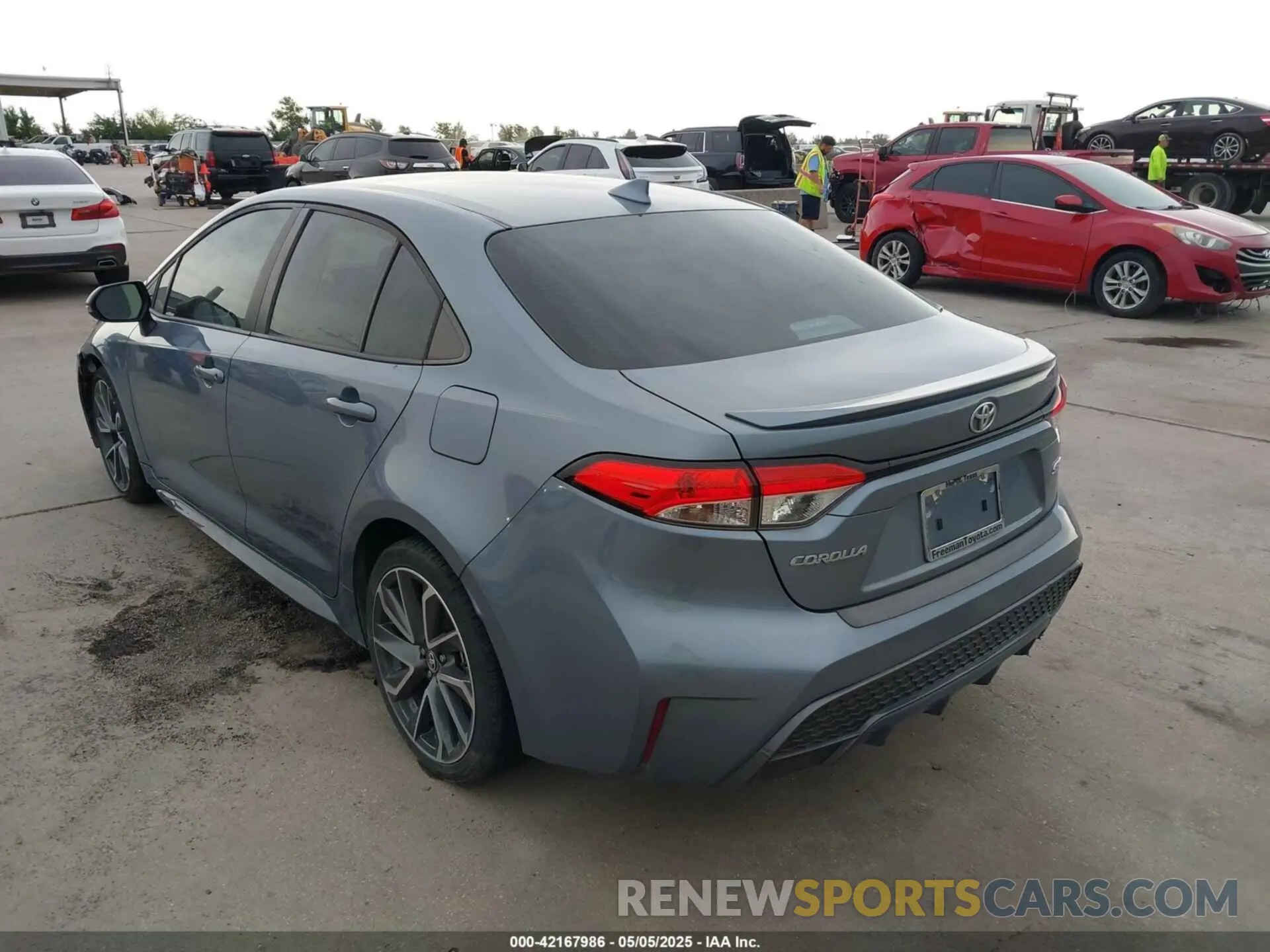 3 Фотография поврежденного автомобиля 5YFS4MCE7MP084258 TOYOTA COROLLA 2021