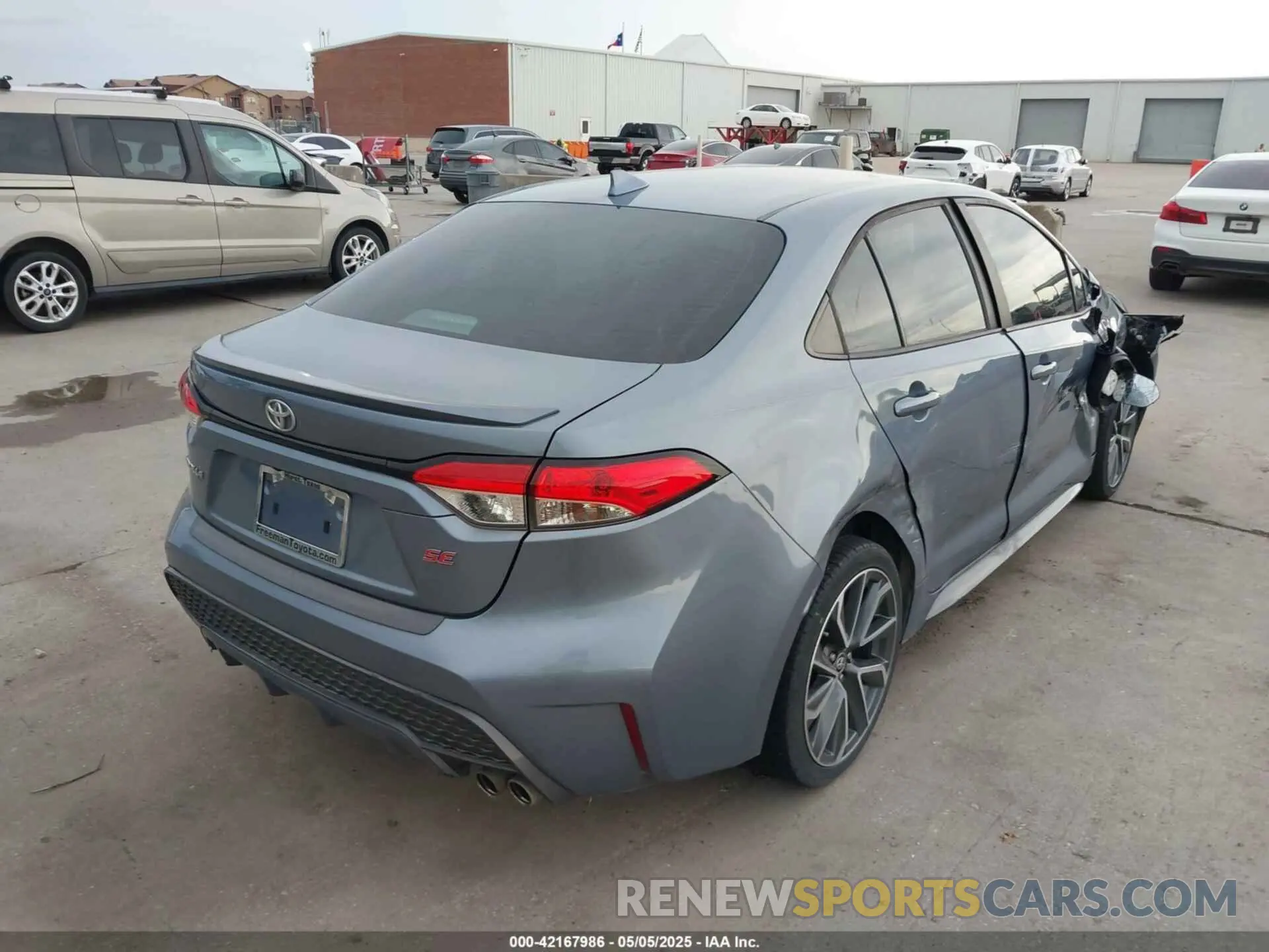 4 Фотография поврежденного автомобиля 5YFS4MCE7MP084258 TOYOTA COROLLA 2021