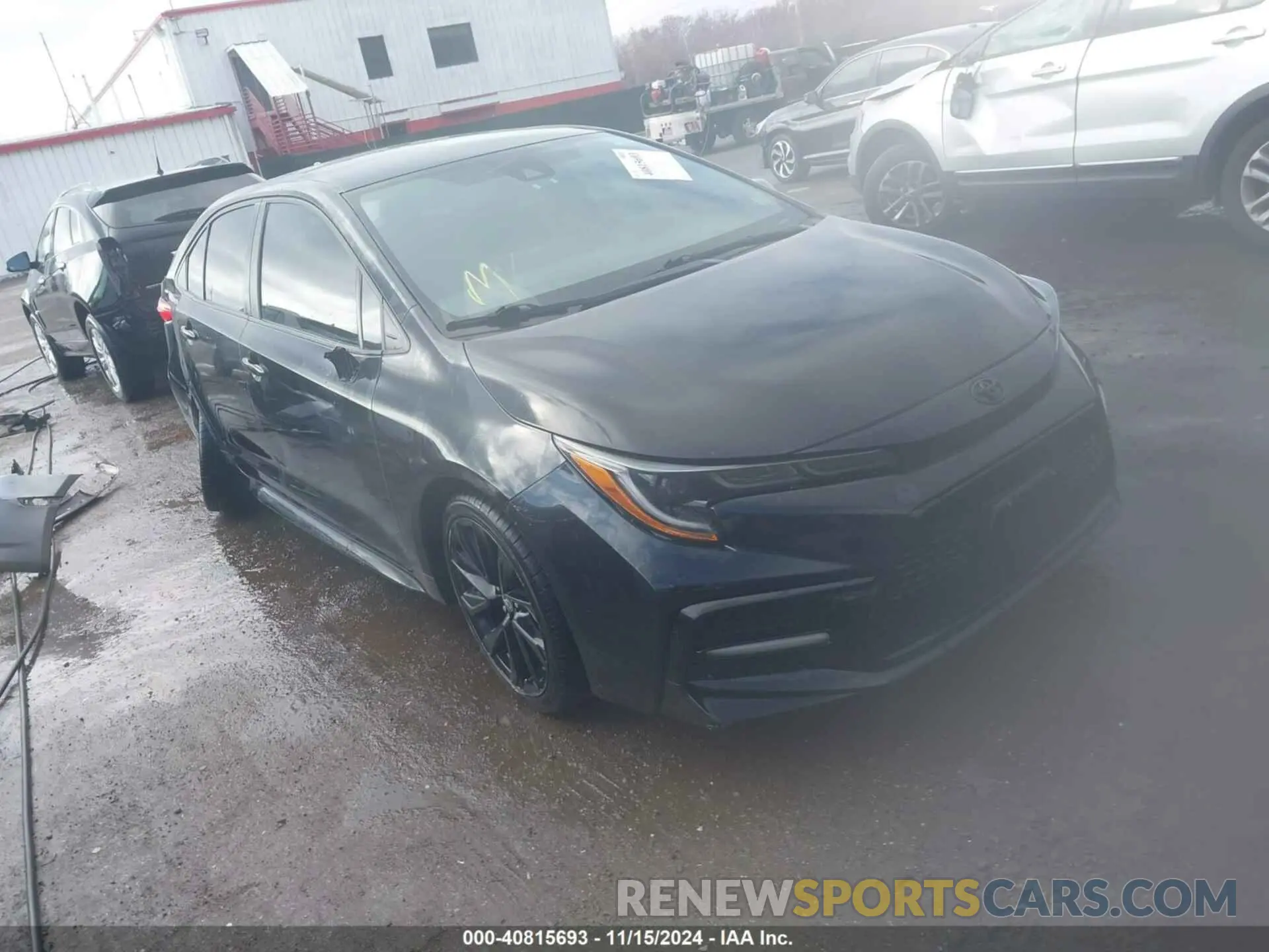 1 Photograph of a damaged car 5YFS4MCE8MP061751 TOYOTA COROLLA 2021