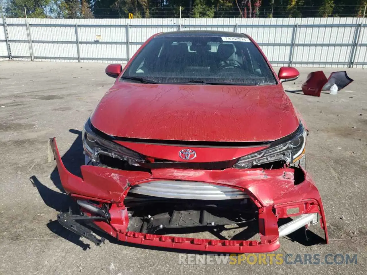 5 Фотография поврежденного автомобиля 5YFS4MCE8MP077920 TOYOTA COROLLA 2021