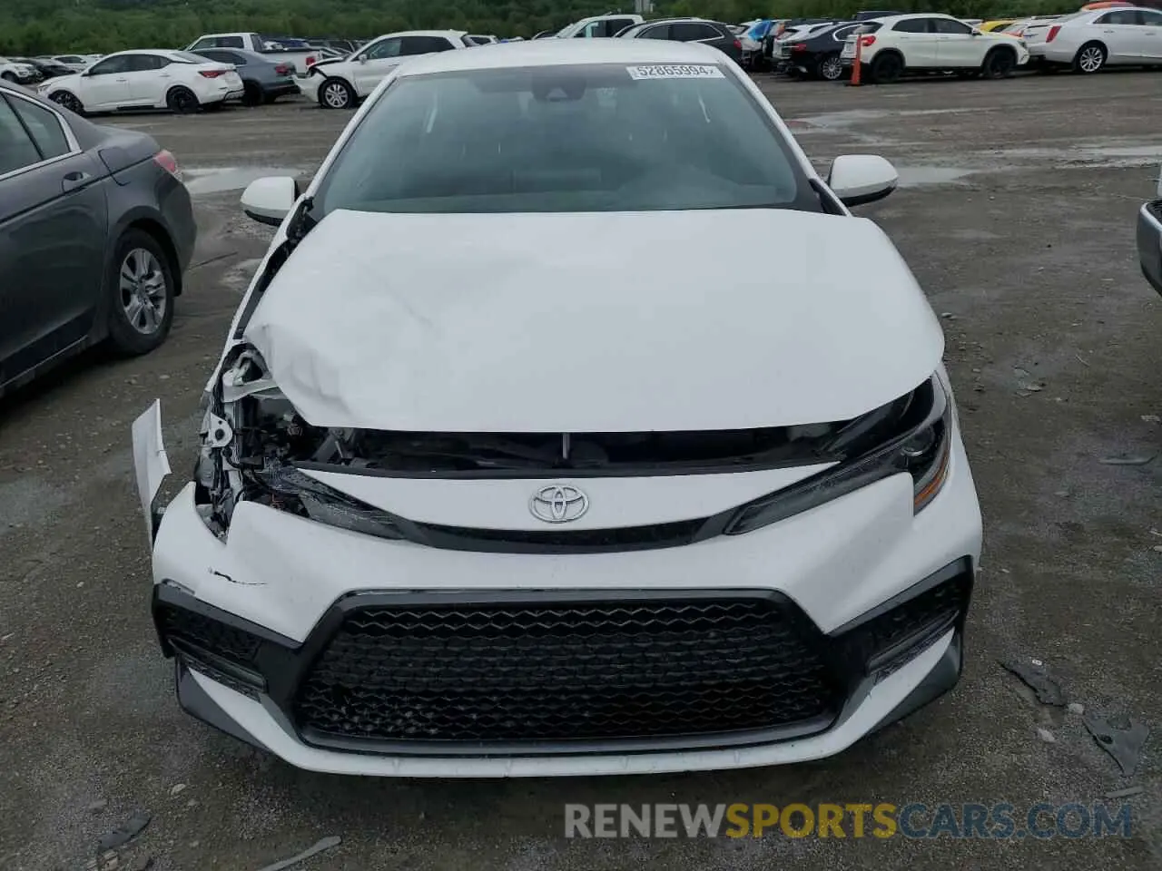 5 Photograph of a damaged car 5YFS4MCE8MP078341 TOYOTA COROLLA 2021
