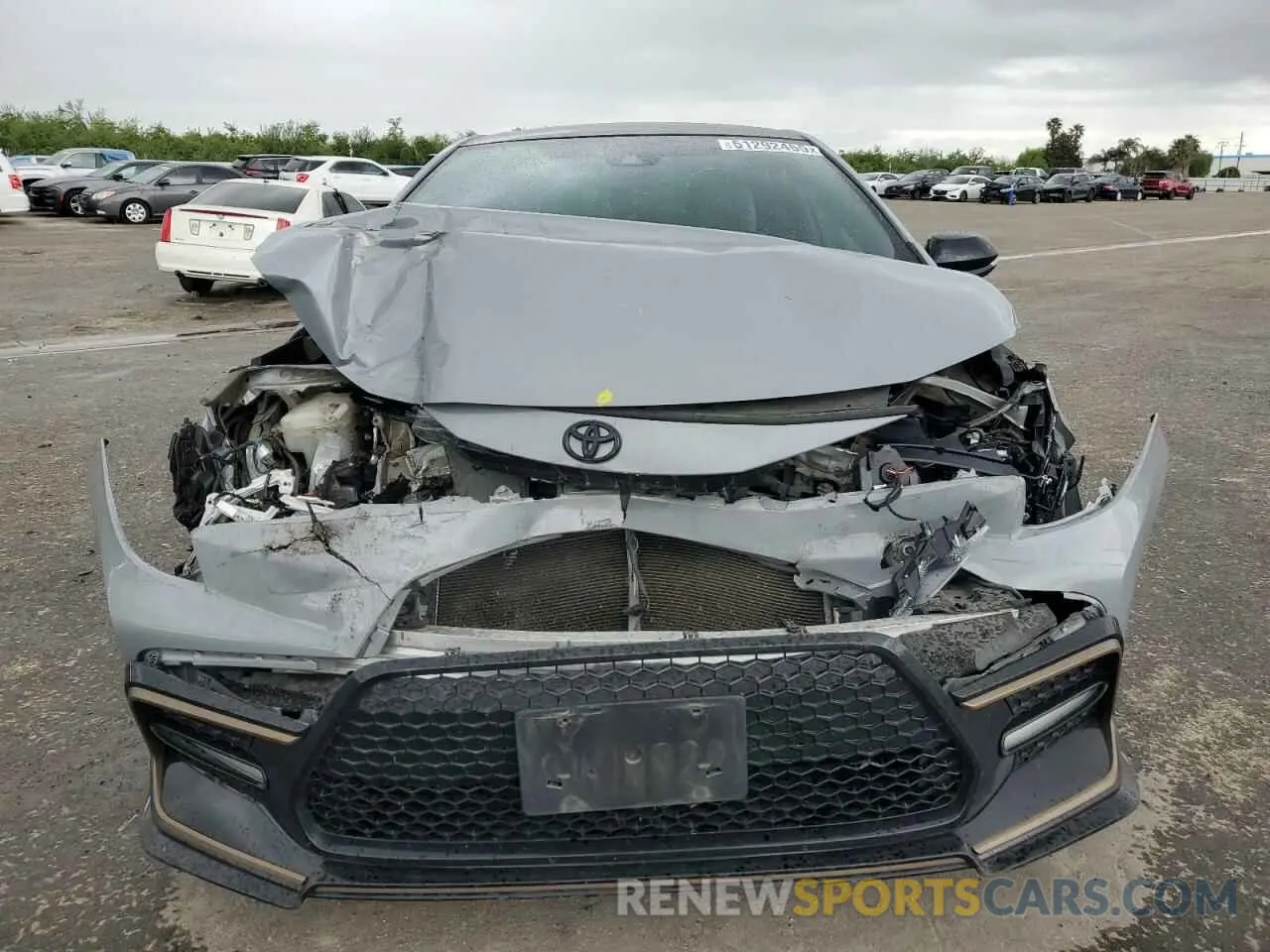 5 Photograph of a damaged car 5YFS4MCE8MP083250 TOYOTA COROLLA 2021
