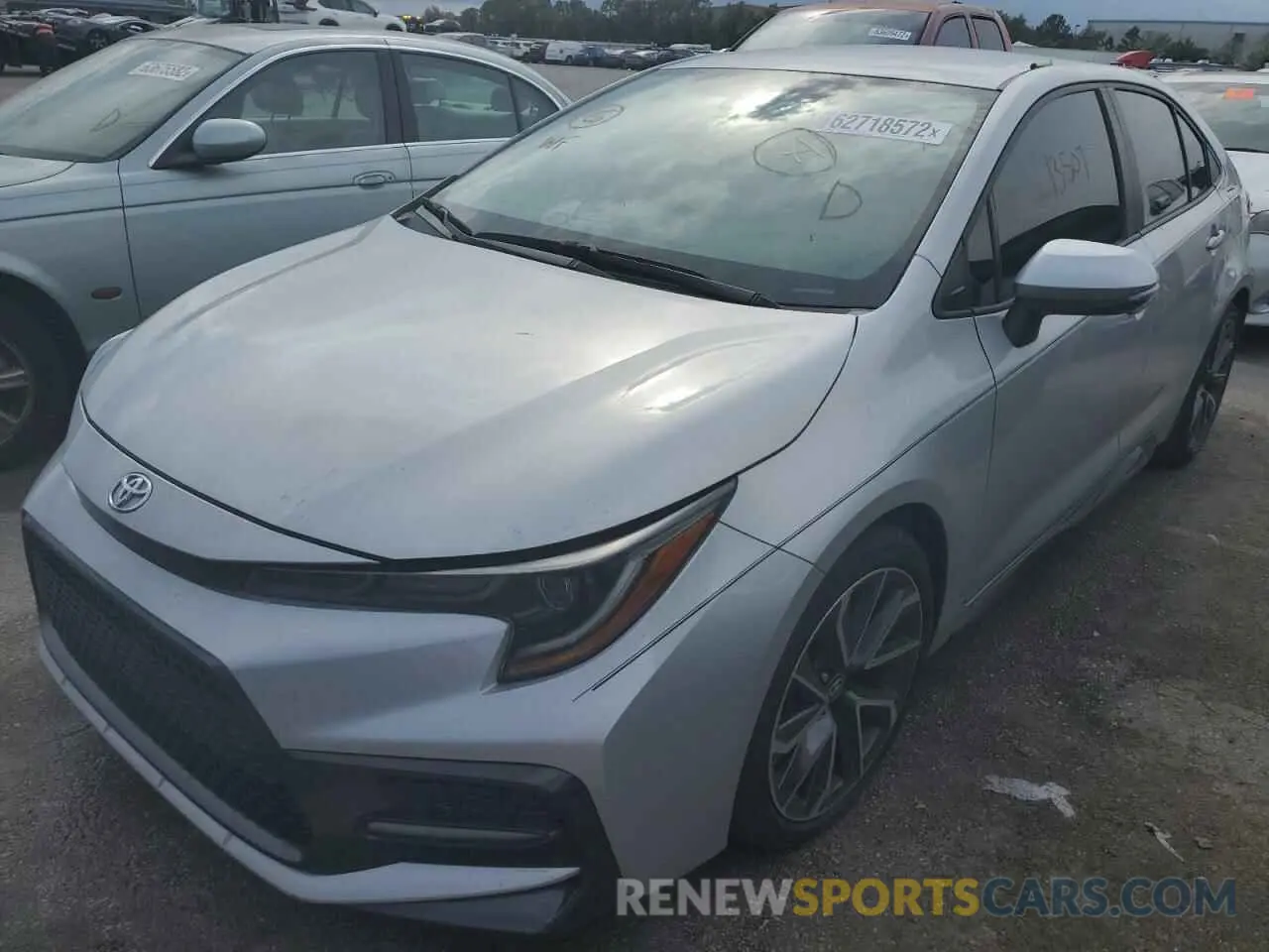 2 Photograph of a damaged car 5YFS4MCE9MP062147 TOYOTA COROLLA 2021