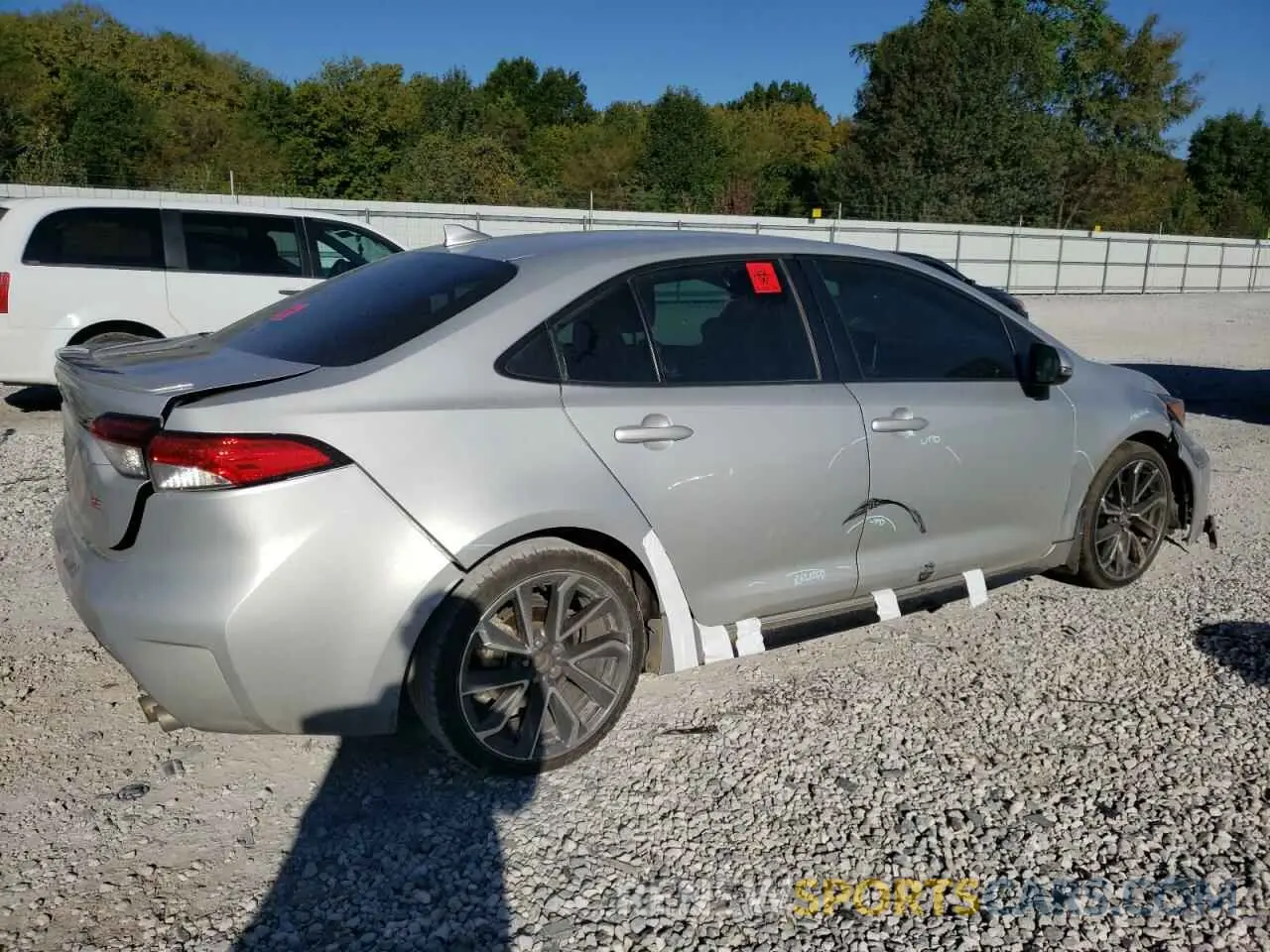 3 Фотография поврежденного автомобиля 5YFS4MCE9MP077442 TOYOTA COROLLA 2021