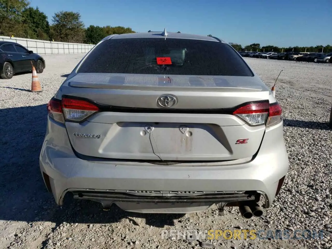 6 Фотография поврежденного автомобиля 5YFS4MCE9MP077442 TOYOTA COROLLA 2021