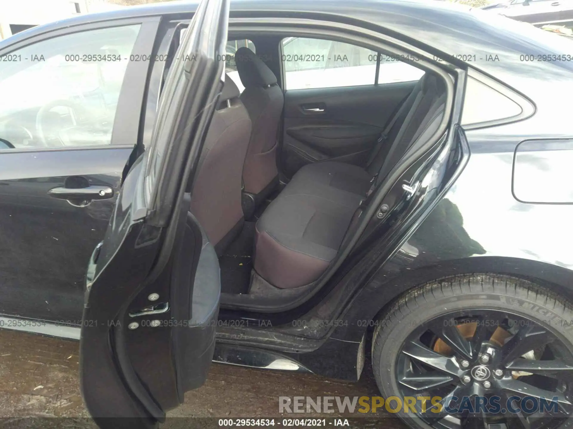 8 Photograph of a damaged car 5YFS4MCEXMP063971 TOYOTA COROLLA 2021