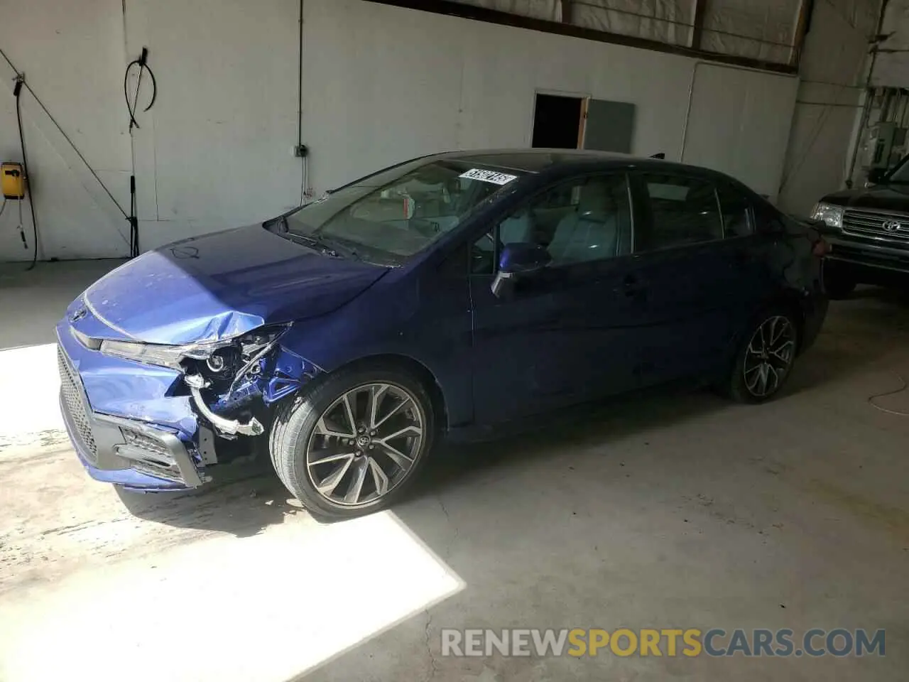 1 Photograph of a damaged car 5YFS4MCEXMP066787 TOYOTA COROLLA 2021