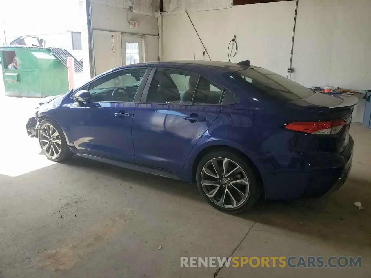 2 Photograph of a damaged car 5YFS4MCEXMP066787 TOYOTA COROLLA 2021