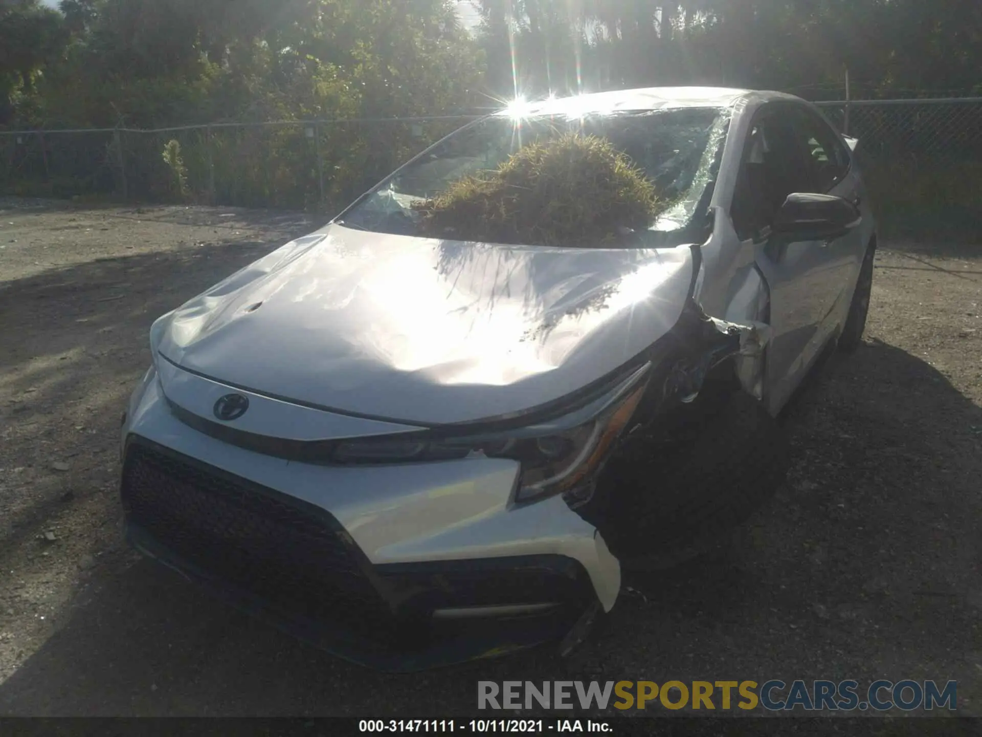 6 Photograph of a damaged car 5YFS4MCEXMP073979 TOYOTA COROLLA 2021