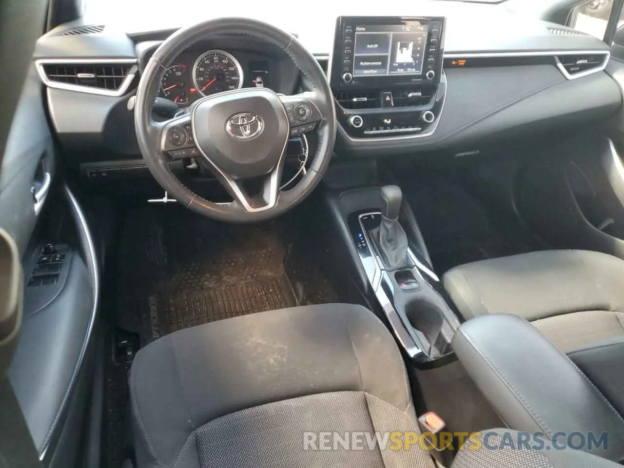 8 Фотография поврежденного автомобиля 5YFS4MCEXMP079619 TOYOTA COROLLA 2021