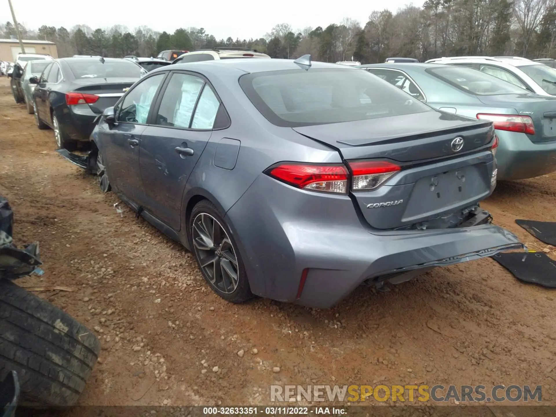 3 Photograph of a damaged car 5YFS4MCEXMP086764 TOYOTA COROLLA 2021