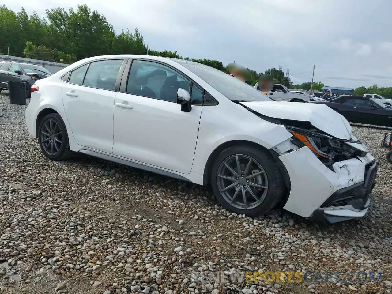 4 Фотография поврежденного автомобиля 5YFT4MCE0MP095560 TOYOTA COROLLA 2021