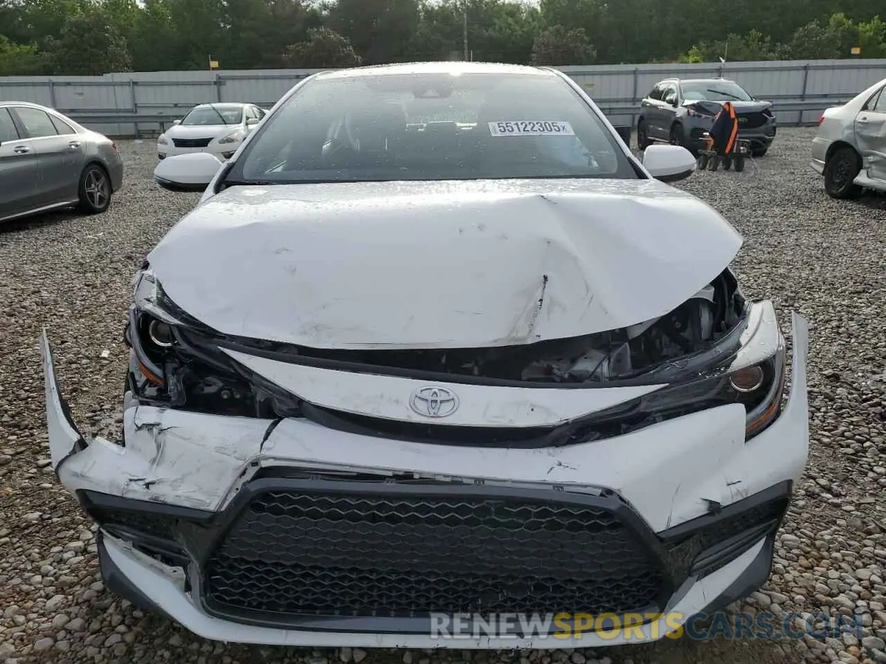 5 Фотография поврежденного автомобиля 5YFT4MCE0MP095560 TOYOTA COROLLA 2021