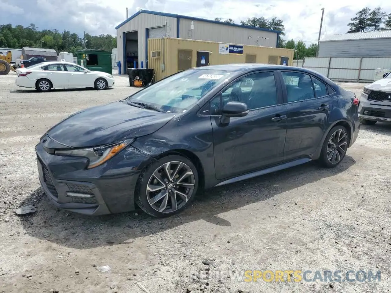 1 Photograph of a damaged car 5YFT4MCE1MP089802 TOYOTA COROLLA 2021