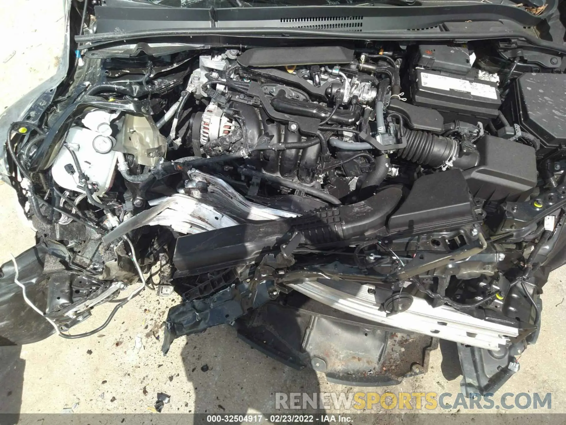 10 Photograph of a damaged car 5YFT4MCE1MP096085 TOYOTA COROLLA 2021