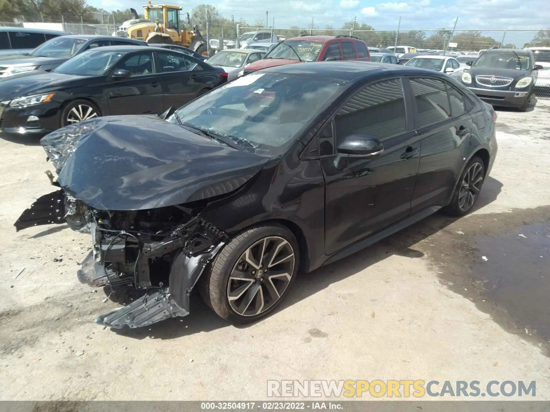 2 Photograph of a damaged car 5YFT4MCE1MP096085 TOYOTA COROLLA 2021