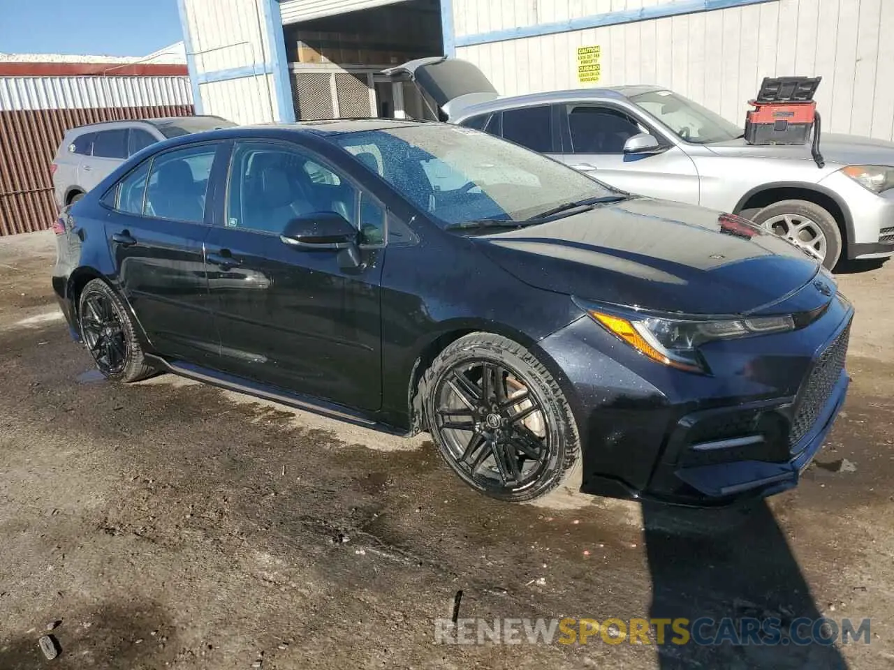 4 Photograph of a damaged car 5YFT4MCE2MP091011 TOYOTA COROLLA 2021