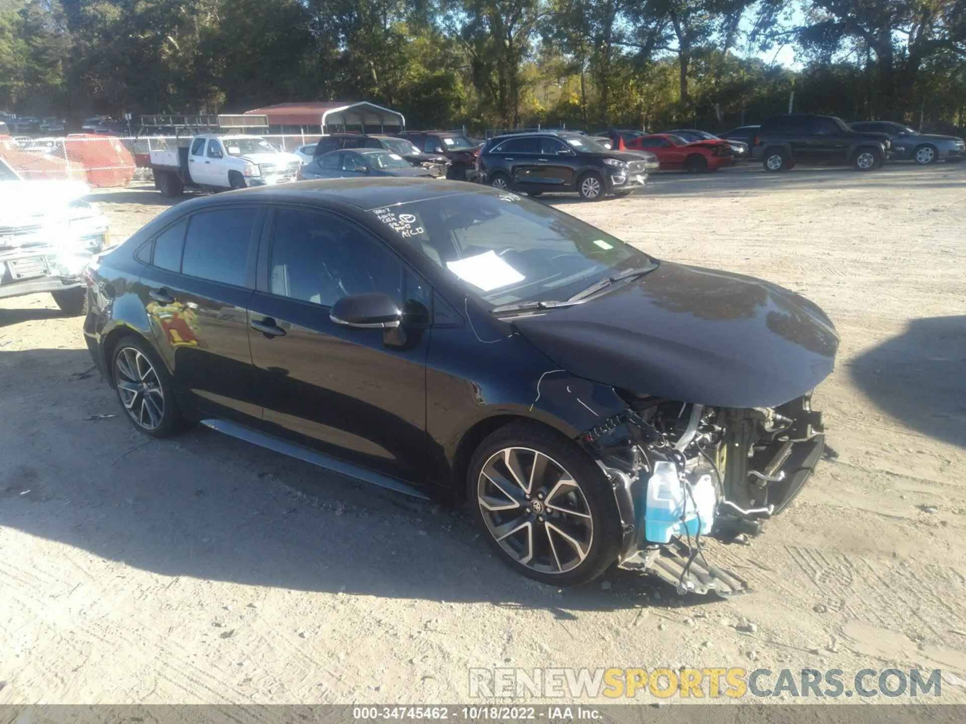1 Фотография поврежденного автомобиля 5YFT4MCE5MP058343 TOYOTA COROLLA 2021