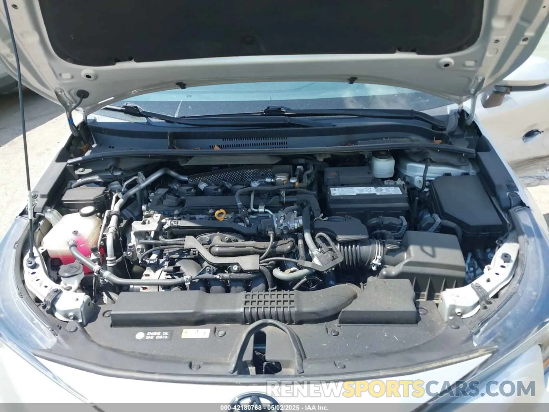 10 Photograph of a damaged car 5YFT4MCE5MP093545 TOYOTA COROLLA 2021