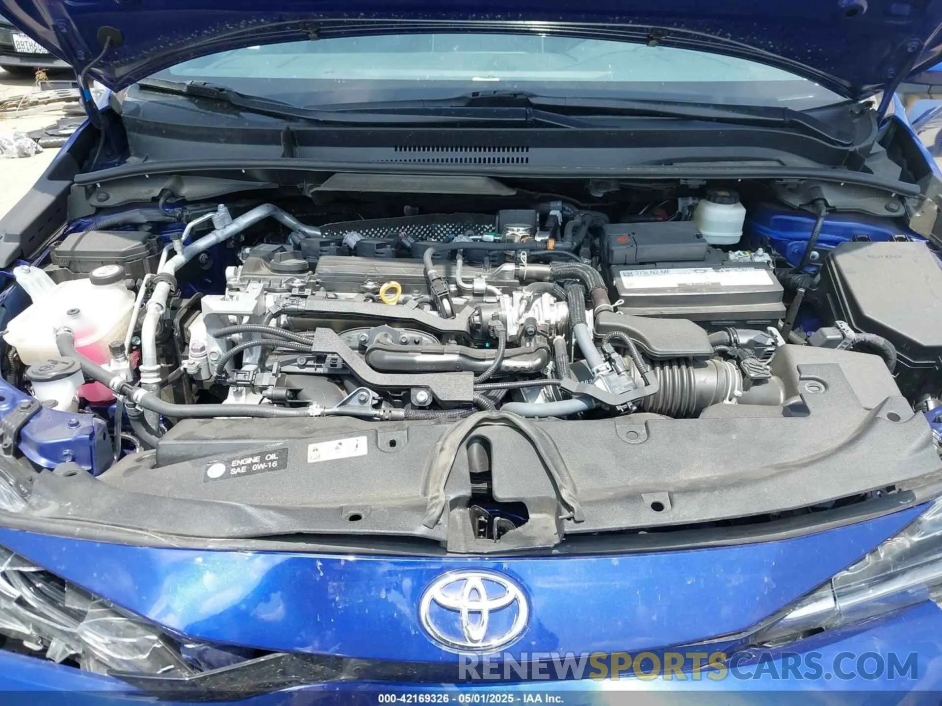 10 Photograph of a damaged car 5YFT4MCE5MP093867 TOYOTA COROLLA 2021